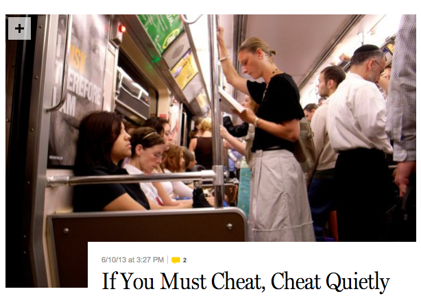 NEW YORK MAGAZINE | Cheating